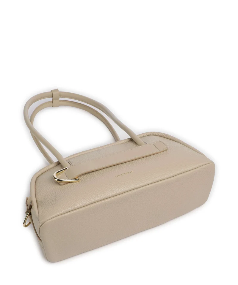Coccinelle Paki Schultertasche sandshell