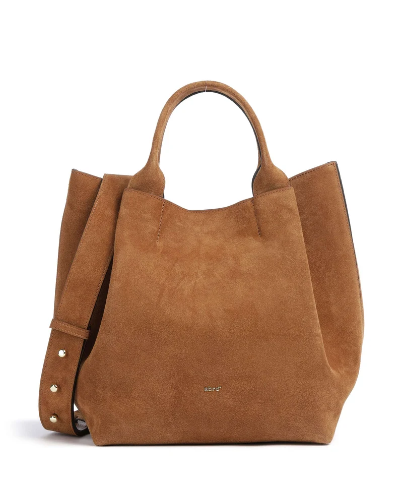 Abro Suede Essential Medium Handtasche cuoio