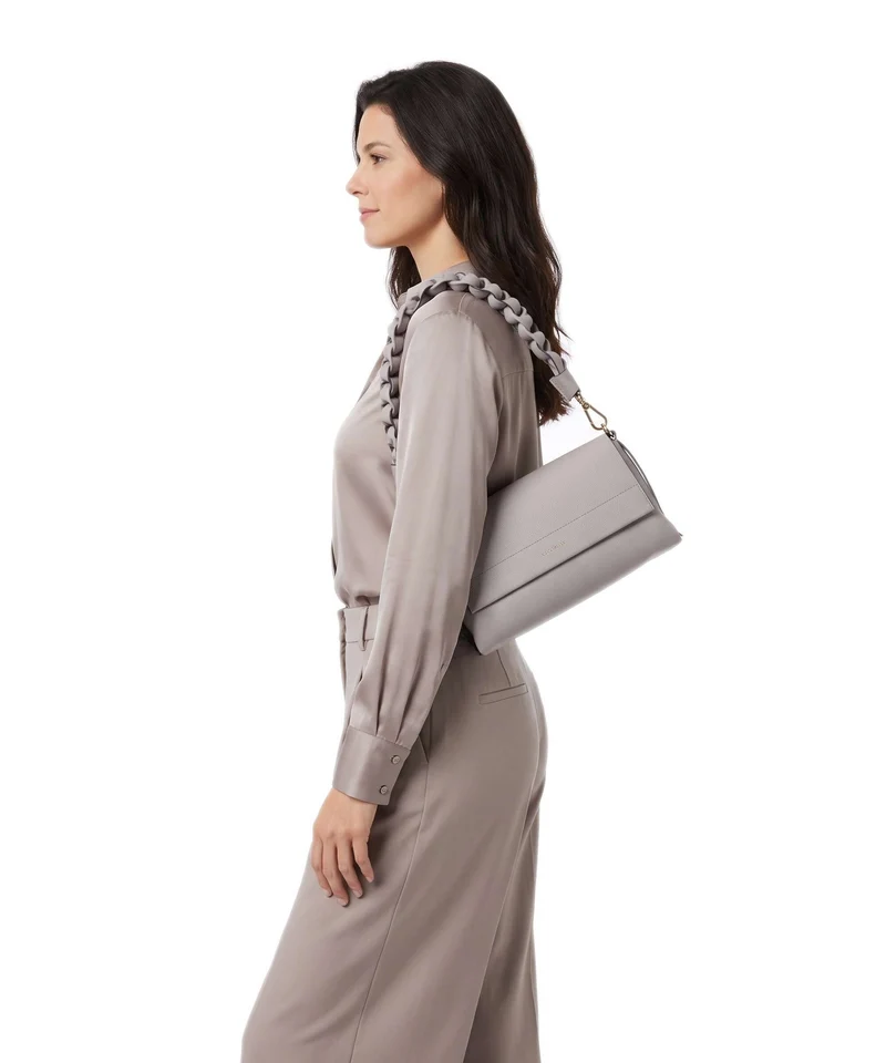 Coccinelle Boheme Grana Double Schultertasche oyster/pearl