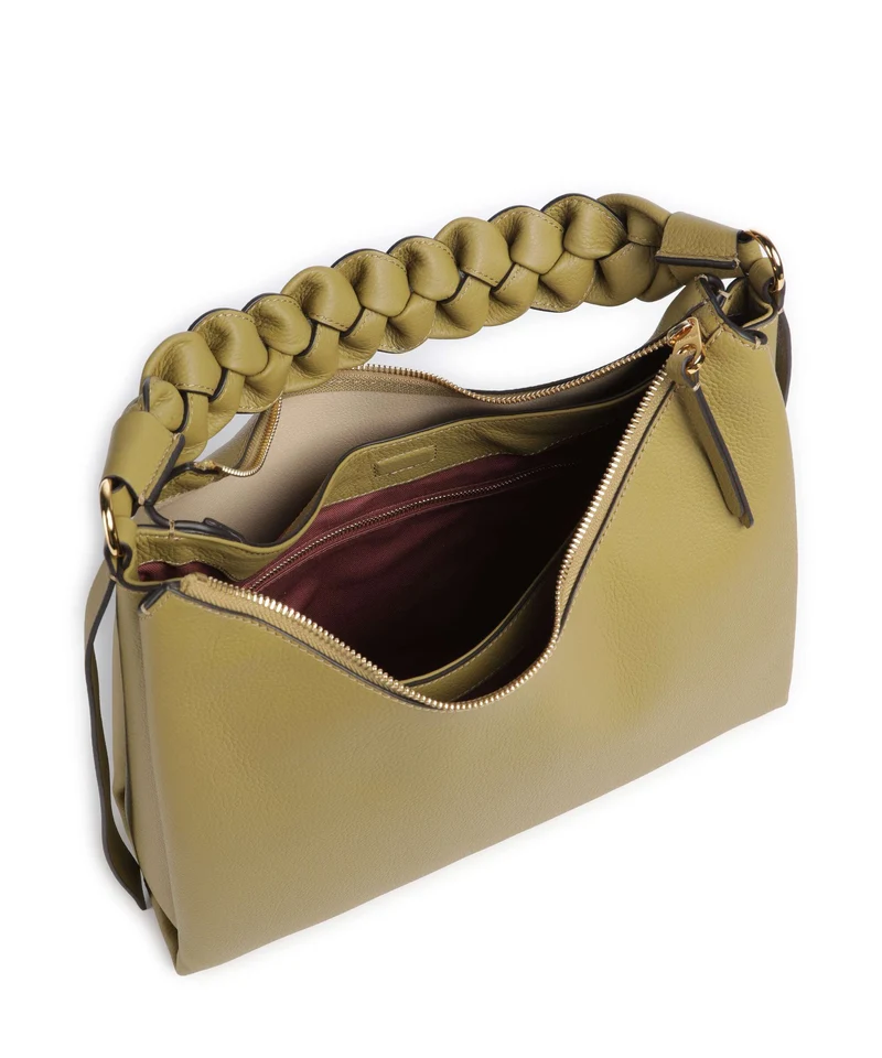 Coccinelle Boheme Grana Double Beuteltasche seagrass/sandshell