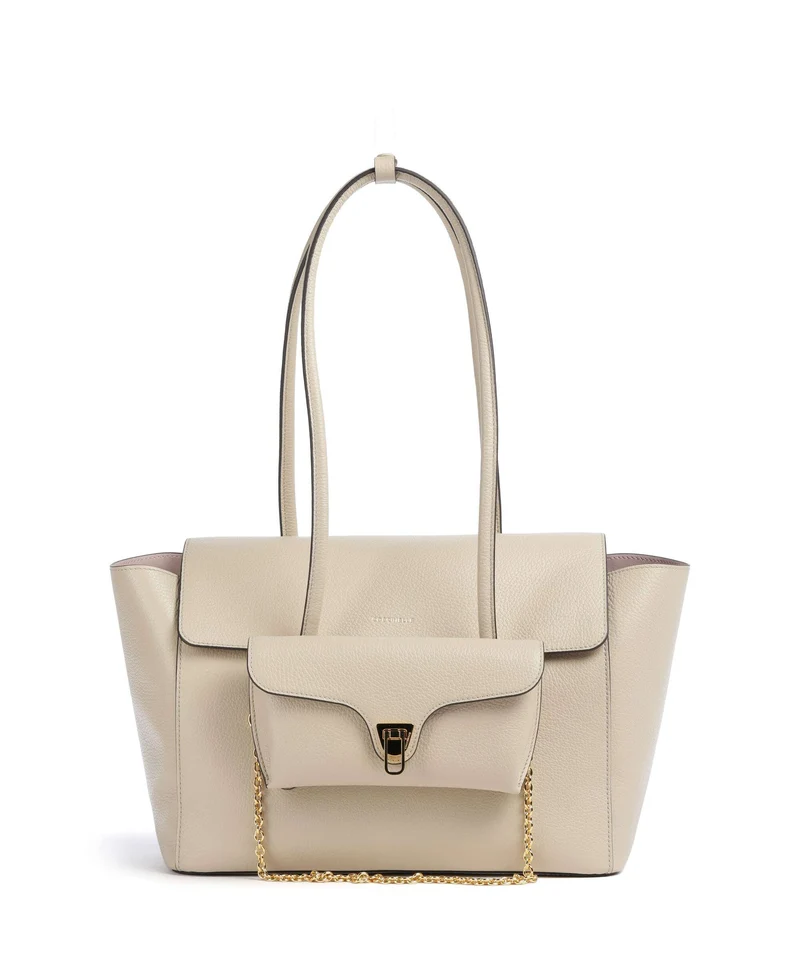 Coccinelle Beat Shopper sandshell