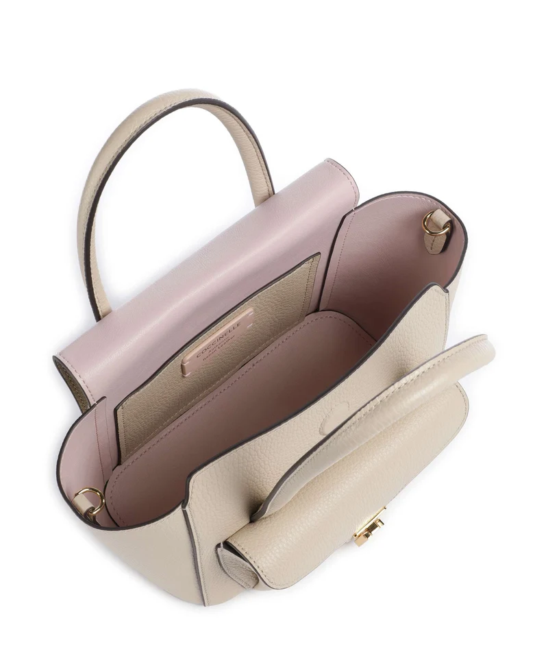 Coccinelle Beat Double Handtasche sandshell