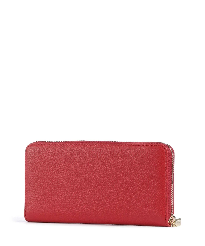 Coccinelle Metallic Soft Geldbörse scarlet