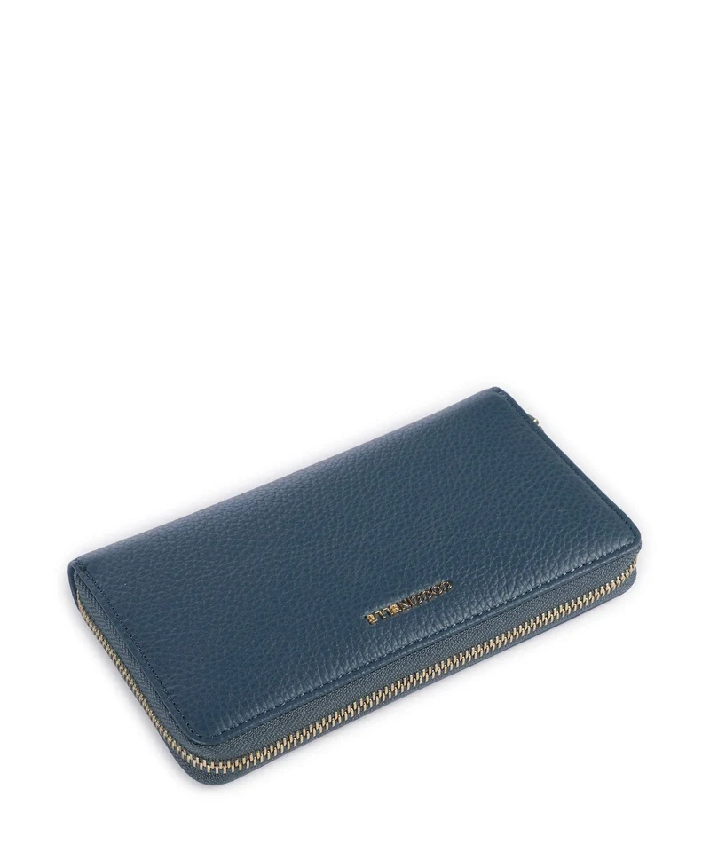 Coccinelle Metallic Soft Geldbörse deep blue