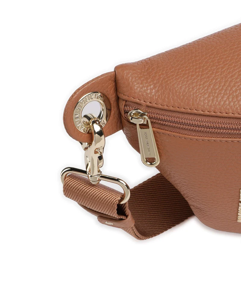 Mandarina Duck Mellow Leather Gürteltasche pecan nut