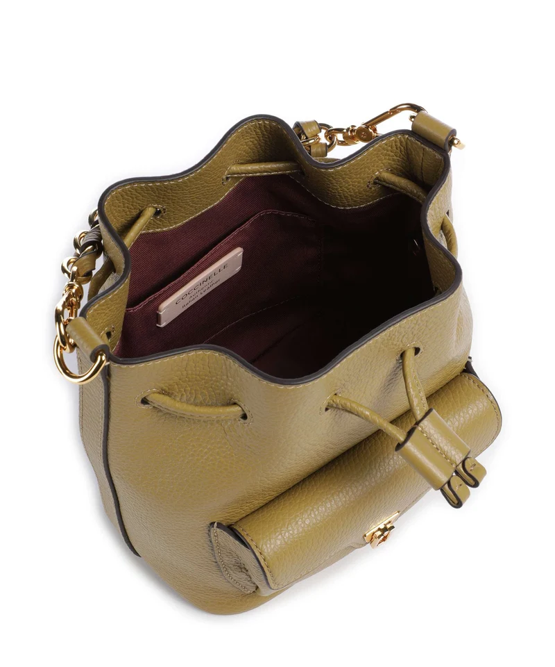 Coccinelle Beat Generation Bucket Handtasche seagrass