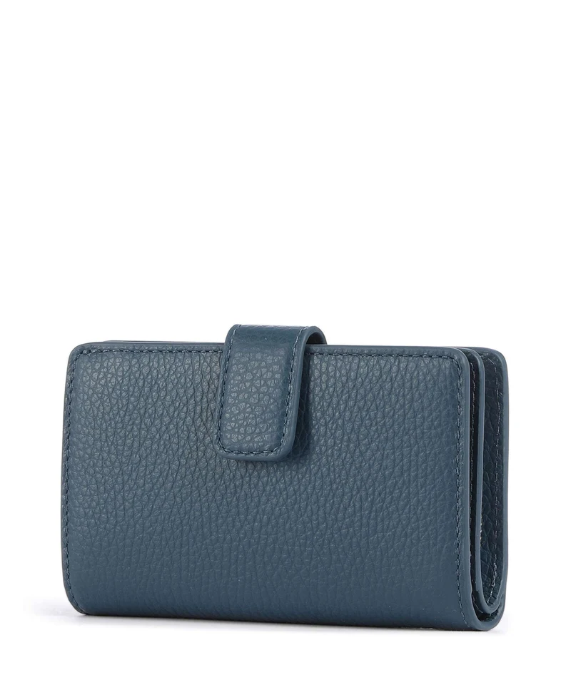 Coccinelle Metallic Soft Geldbörse deep blue