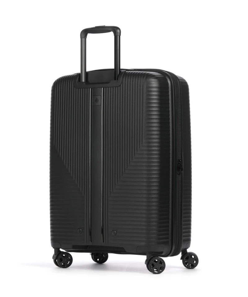 Travelite Air Stripe Slim 4-Rollen Trolley Set black
