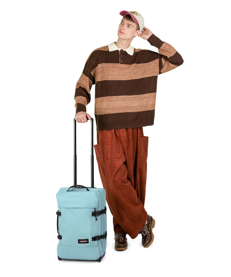 Eastpak Tranverz S Rollenreisetasche waterfall blue