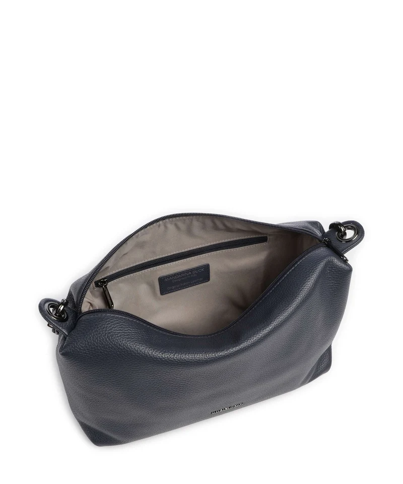 Mandarina Duck Mellow Leather Schultertasche dress blue