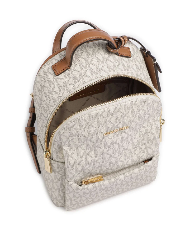 Michael Kors Sable XS Rucksack vanilla/acorn