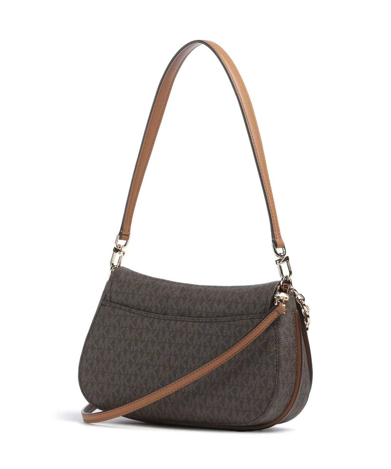Michael Kors Nolita Medium Schultertasche brown/acorn
