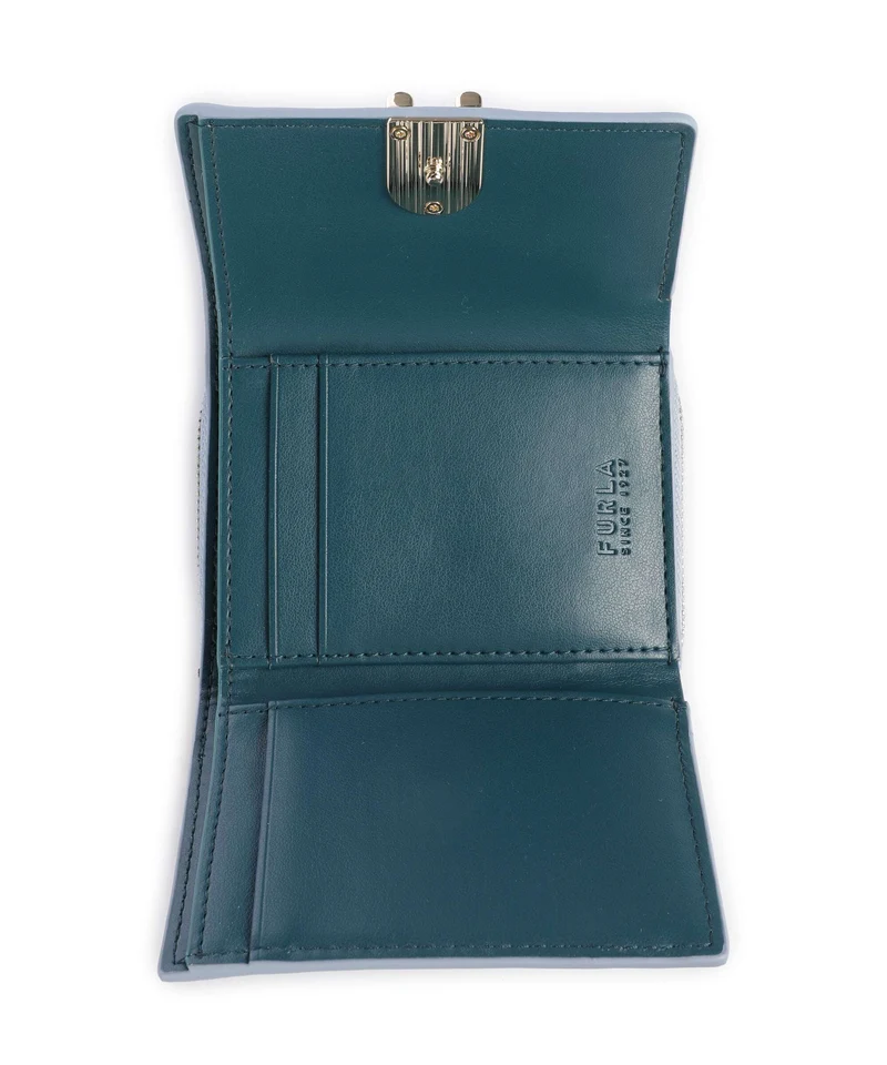 Furla Idea Geldbörse carta da zucchero/amatore blue