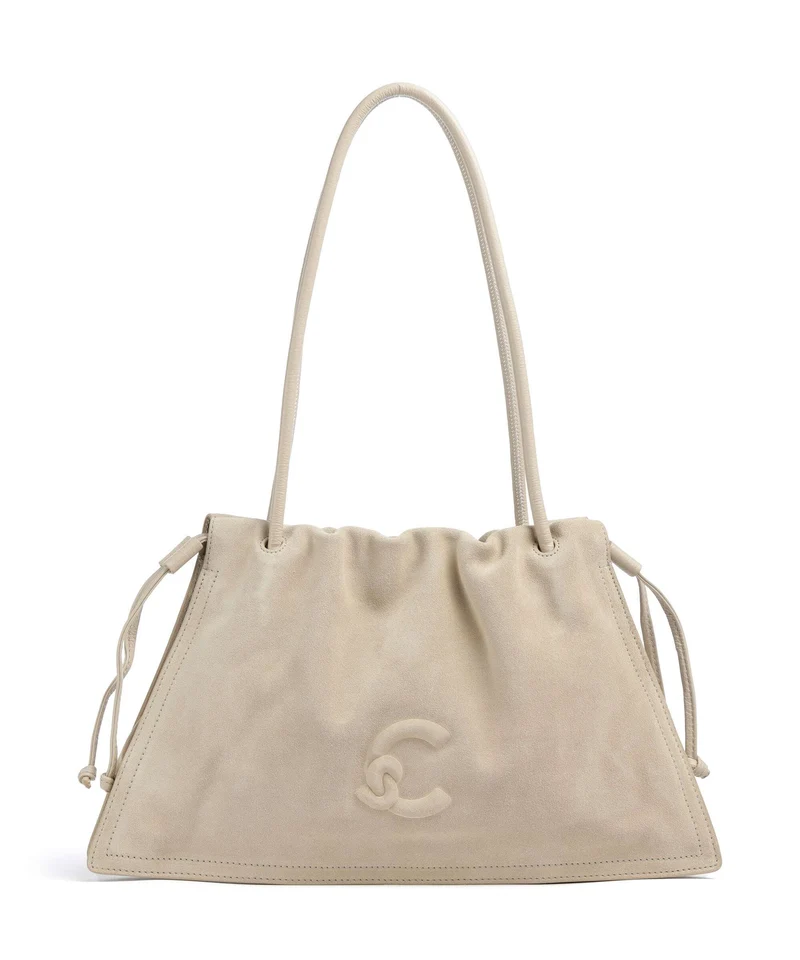 Coccinelle Dulse Bucket Handtasche sandshell