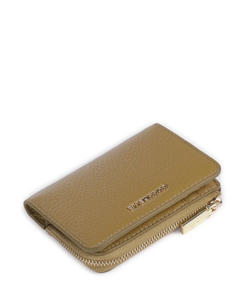 Coccinelle Metallic Soft Geldbörse seagrass