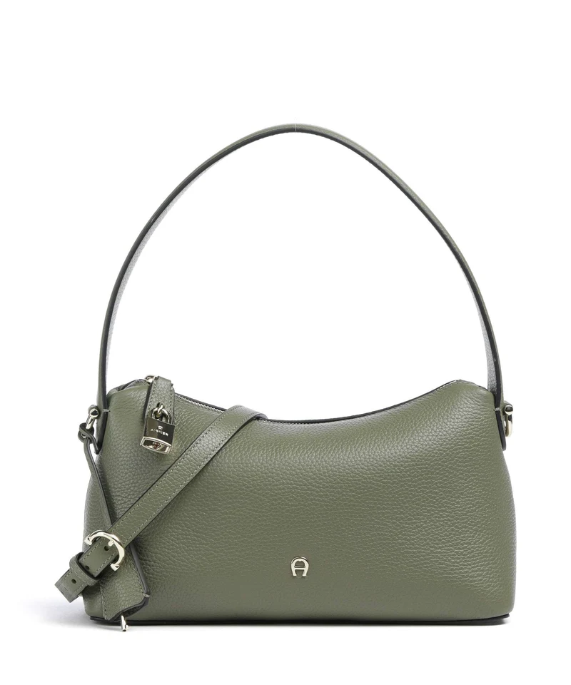 Aigner Delia S Schultertasche moss green