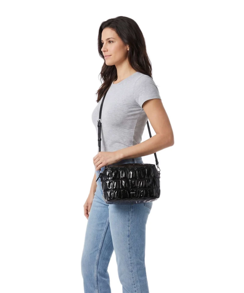 Abro Maxi Cocco Kaia Umhängetasche black/nickel