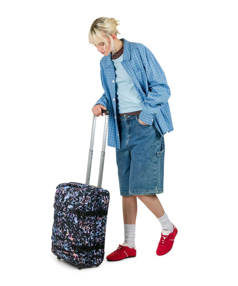 Eastpak Transit'R S Rollenreisetasche camouflora light