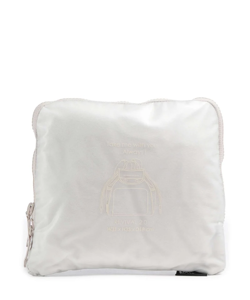 Mandarina Duck Revival 2.0 Rucksack white mocha