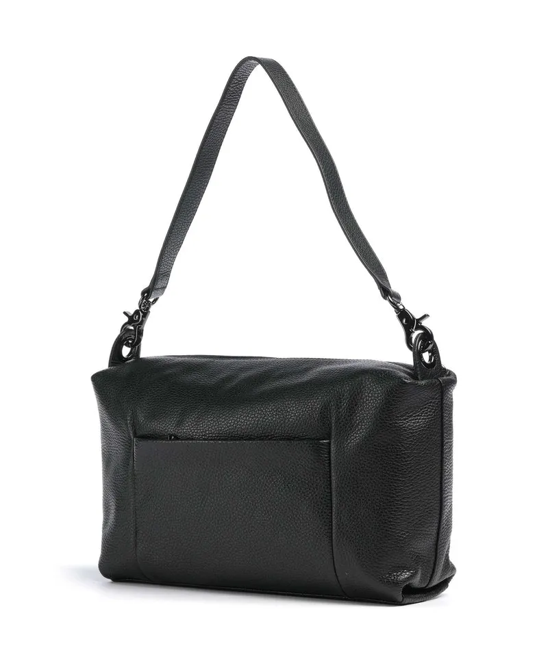 Mandarina Duck Mellow Leather Schultertasche nero