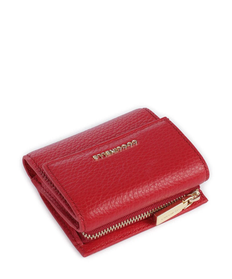 Coccinelle Metallic Soft Geldbörse scarlet