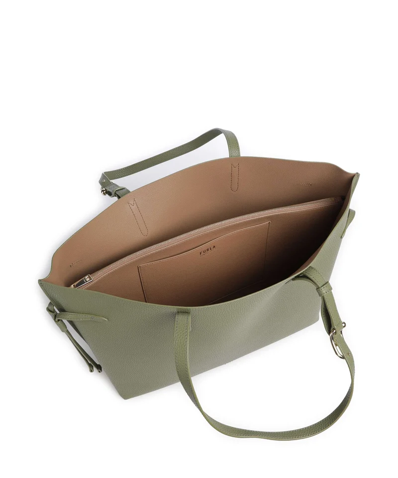 Furla Ava L Shopper avocado/toffee