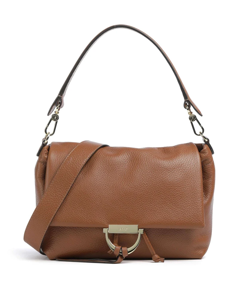 Abro Dalia Temi Medium Schultertasche caramel/cognac