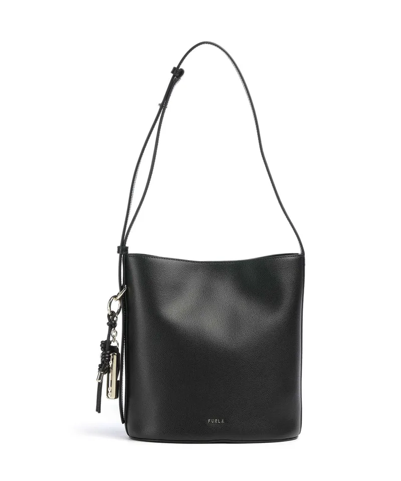 Furla Roxie S Bucket Handtasche nero