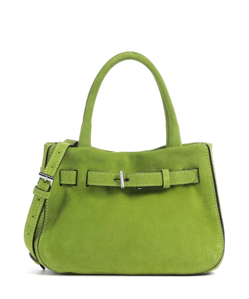 Abro Suede Jill Handtasche lime