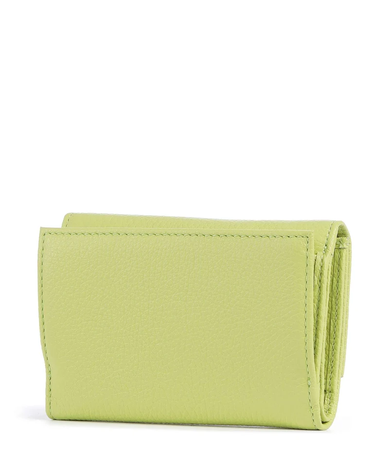 Coccinelle Metallic Soft Geldbörse green glow