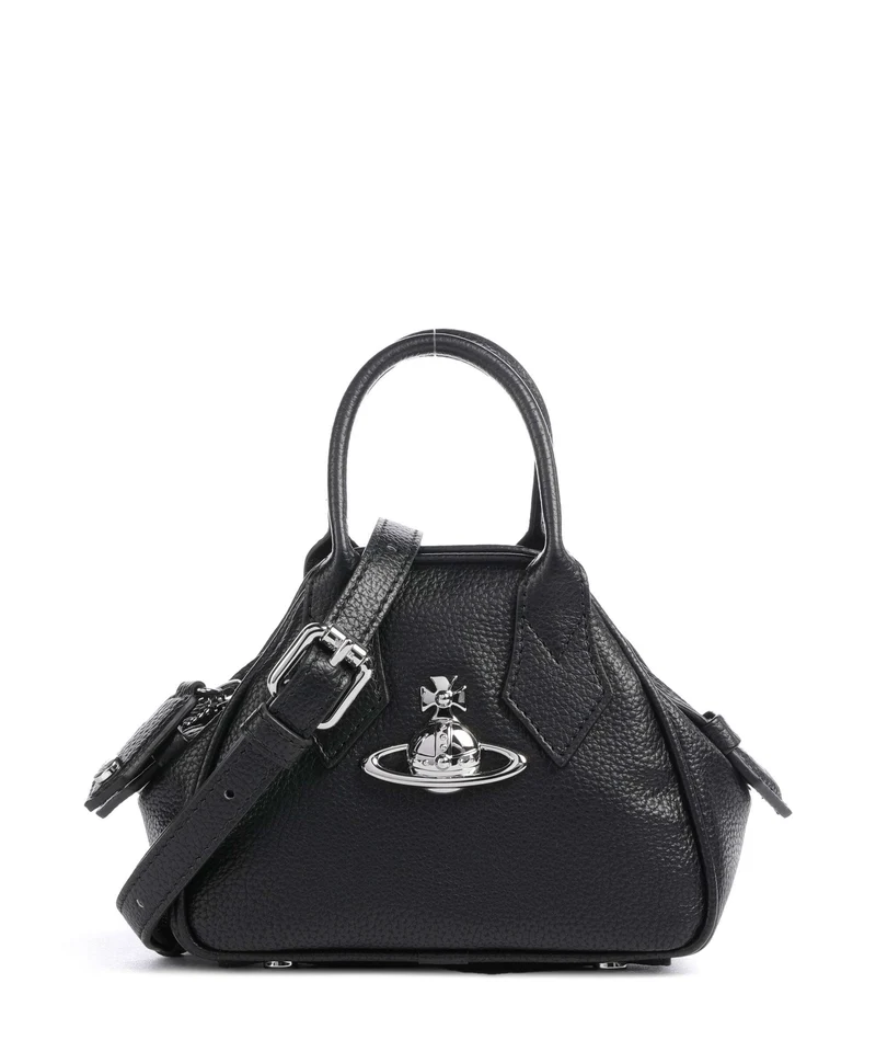 Vivienne Westwood Yasmine Grain Mini Umhängetasche black
