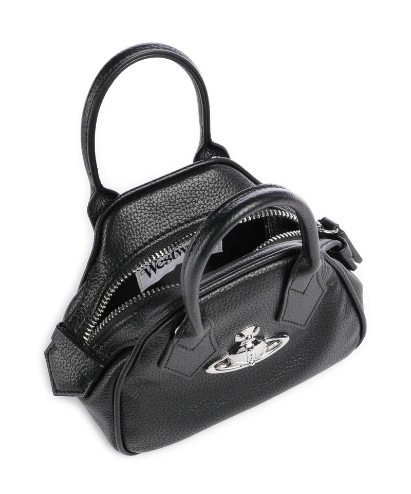 Vivienne Westwood Yasmine Grain Mini Umhängetasche black