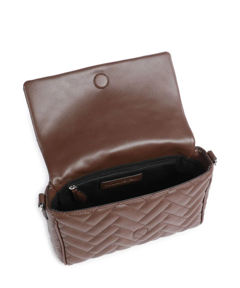 Karl Lagerfeld K/Brick Umhängetasche dark friar brown