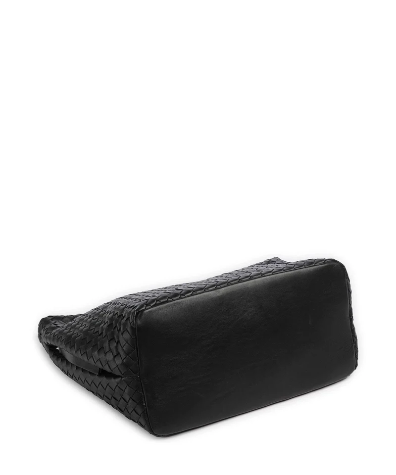 Abro Piuma Ebony Beuteltasche black/nickel