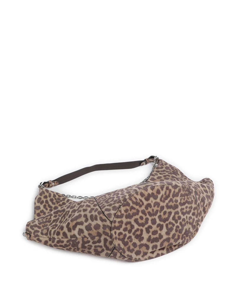 Les Visionnaires Amelie Cozy Chain Beuteltasche leo print