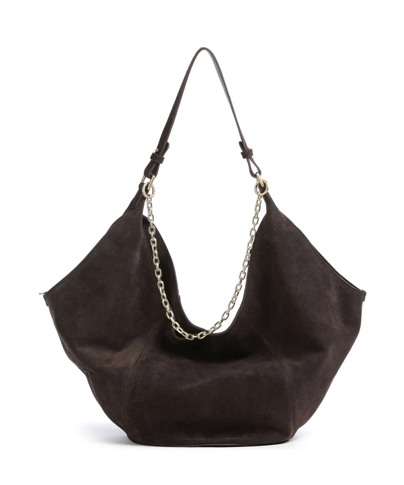 Les Visionnaires Amelie Cozy Chain Beuteltasche dark brown