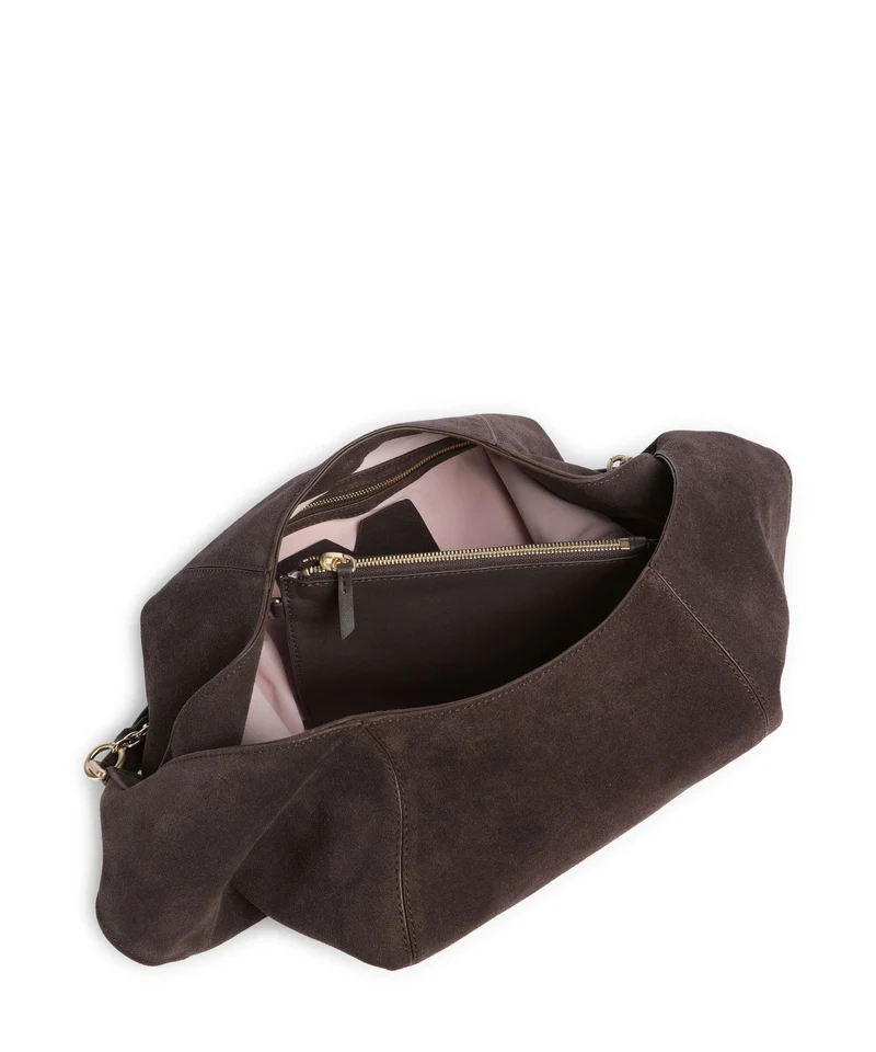 Les Visionnaires Amelie Cozy Chain Beuteltasche dark brown