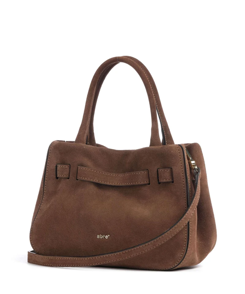 Abro Suede Jill Handtasche wood