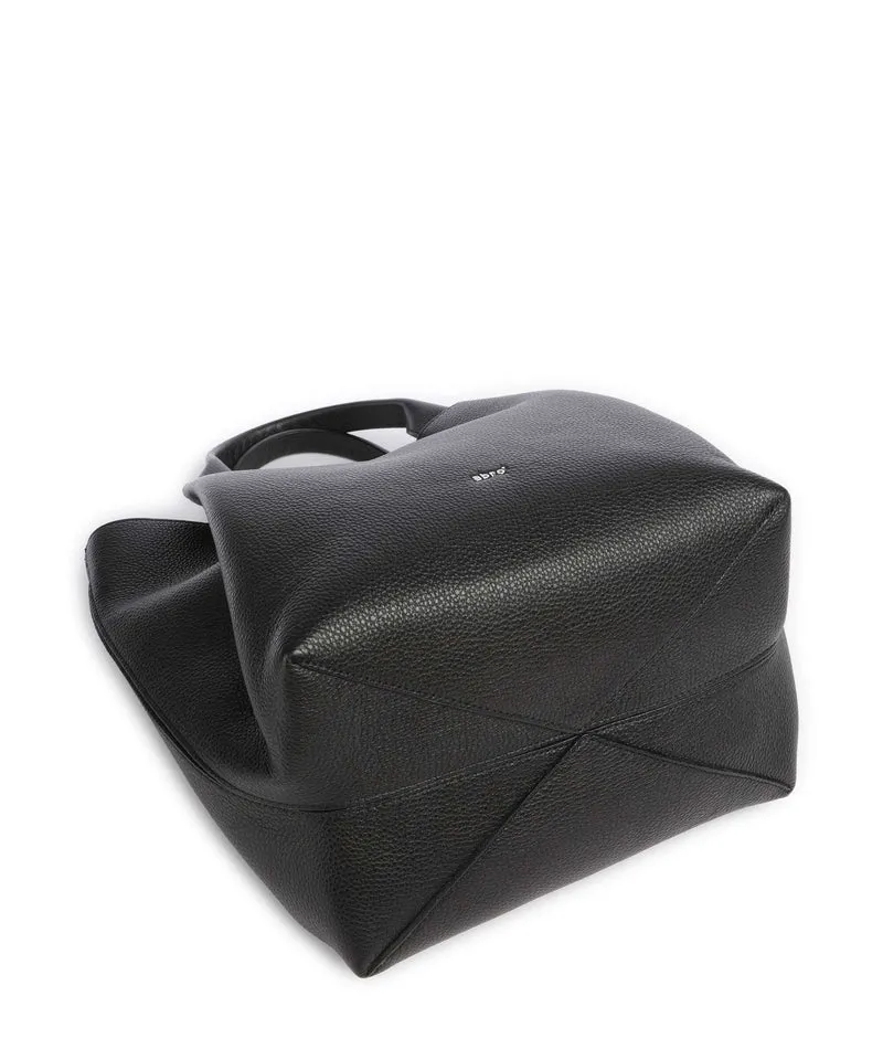 Abro Agave Essential Medium Handtasche black/nickel
