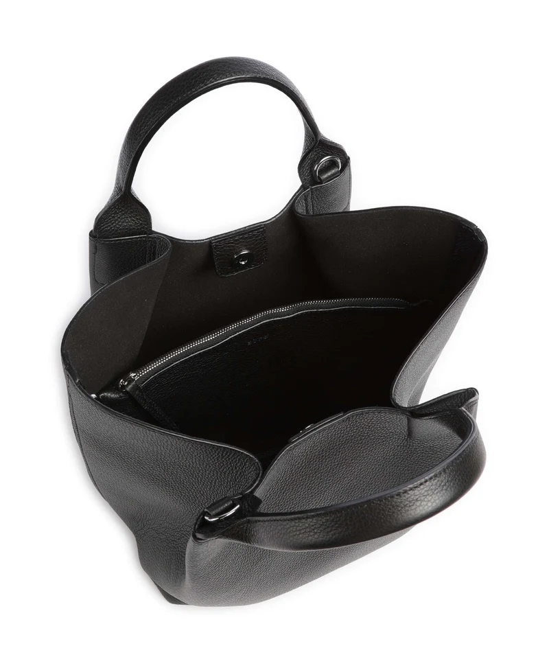 Abro Agave Essential Medium Handtasche black/nickel