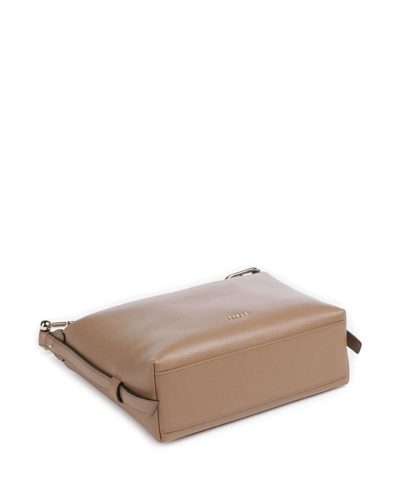 Furla Tonie Mini Schultertasche toffee