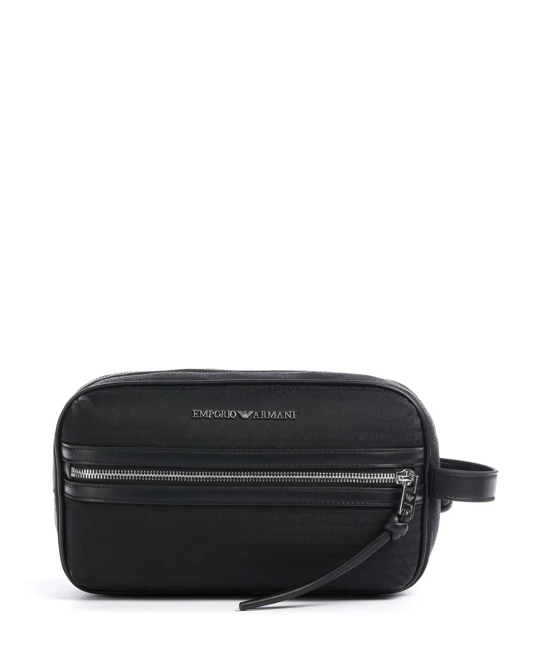 Emporio Armani Monogram Kulturbeutel black beauty