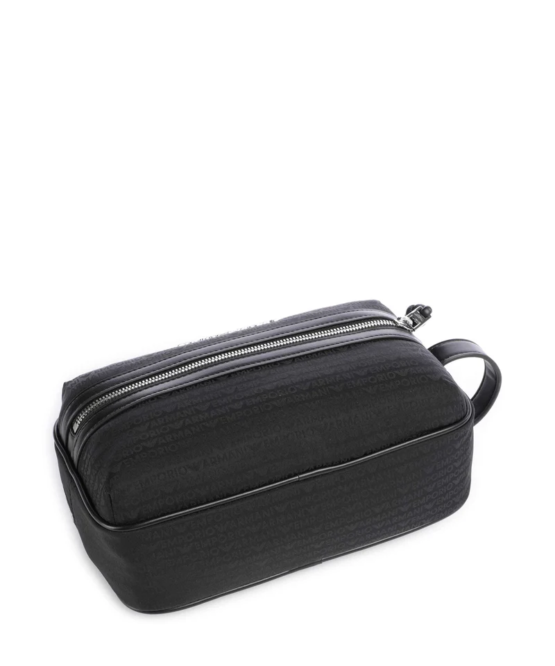 Emporio Armani Monogram Kulturbeutel black beauty