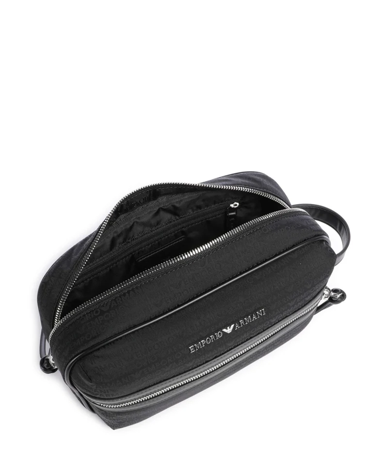 Emporio Armani Monogram Kulturbeutel black beauty