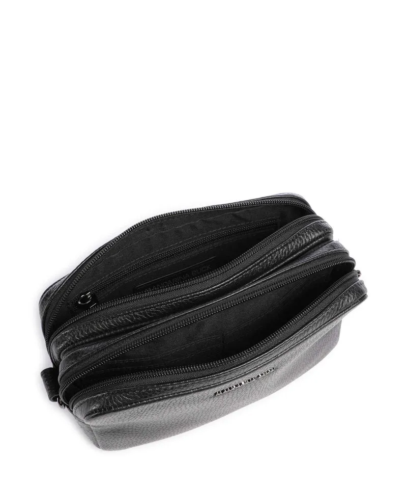Mandarina Duck Mellow Leather Umhängetasche nero