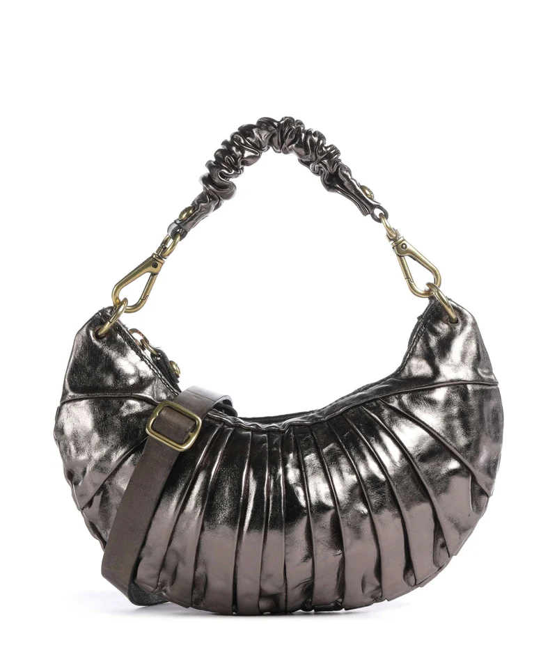 Campomaggi Schultertasche lead grey