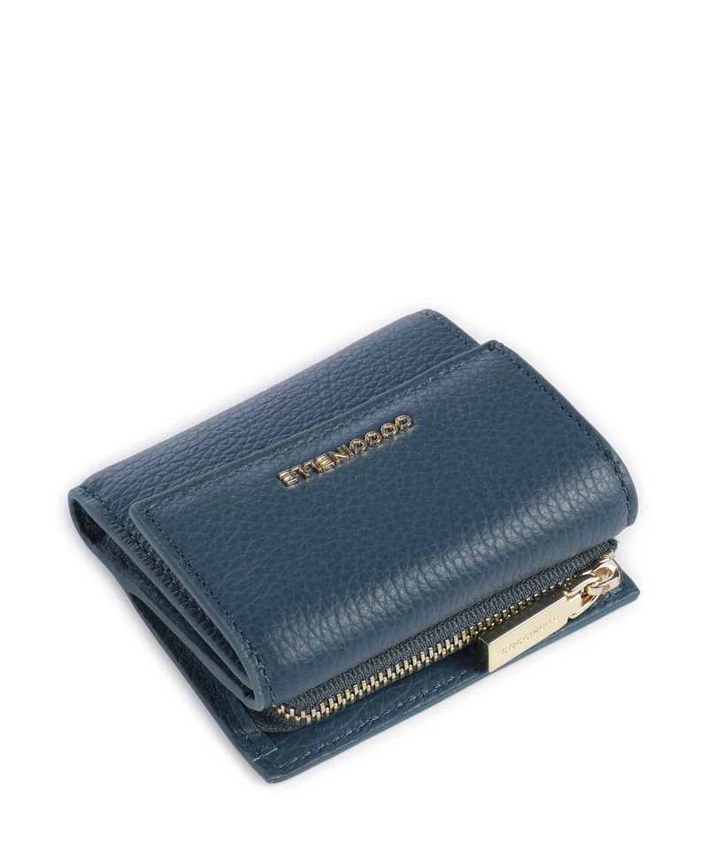Coccinelle Metallic Soft Geldbörse deep blue