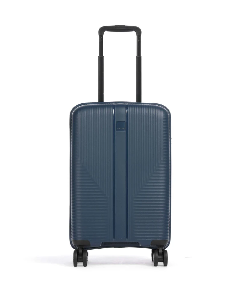 Travelite Air Stripe Slim 4-Rollen Trolley navy