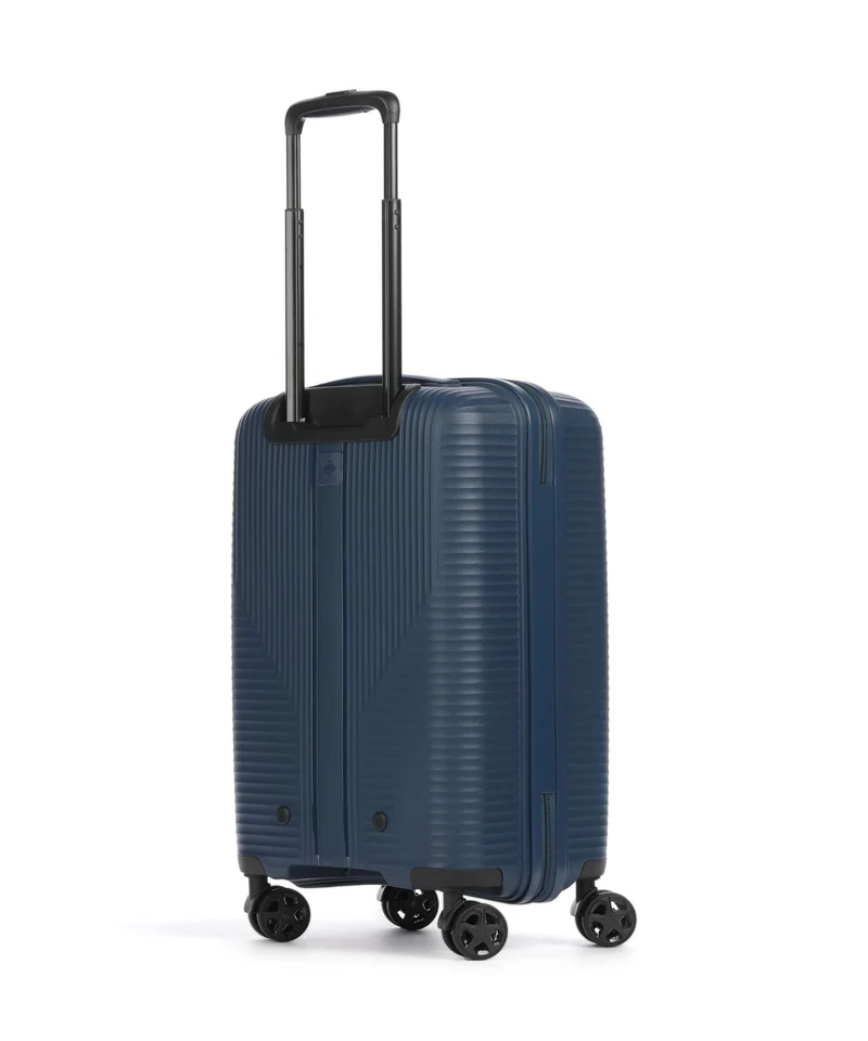 Travelite Air Stripe Slim 4-Rollen Trolley navy