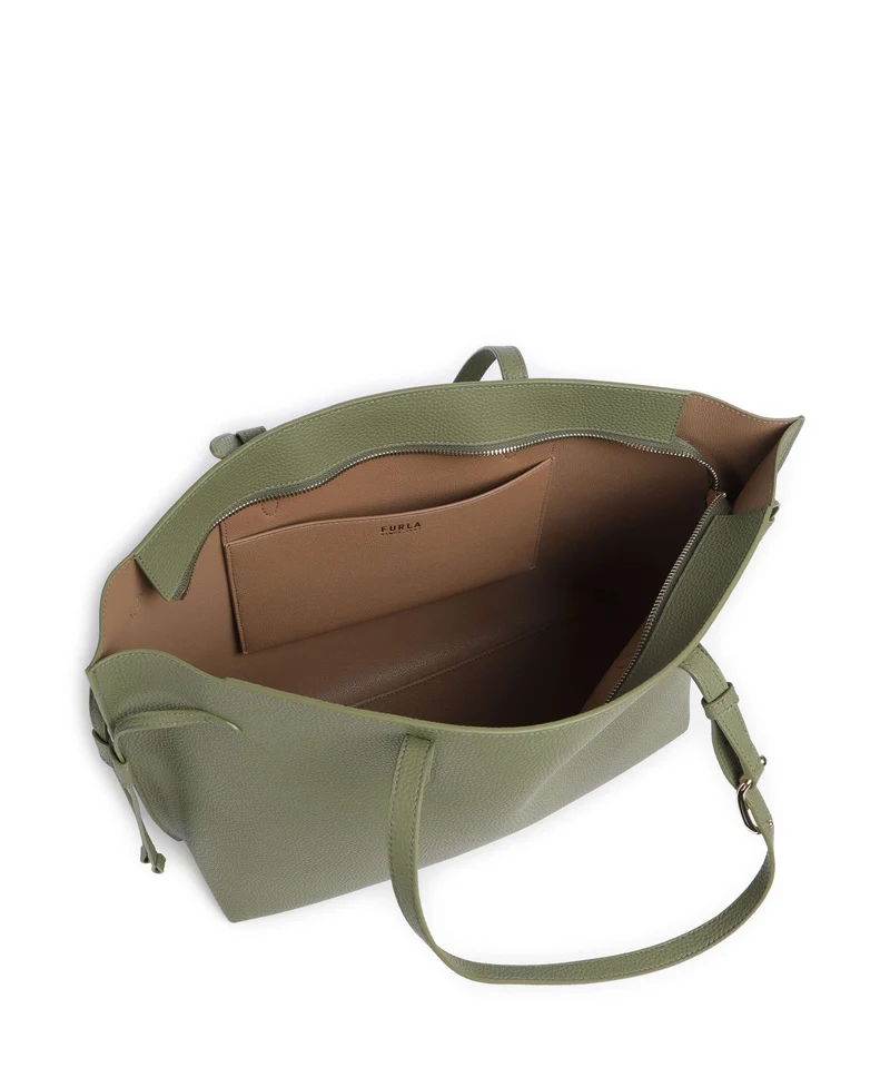 Furla Ava L Shopper avocado/toffee